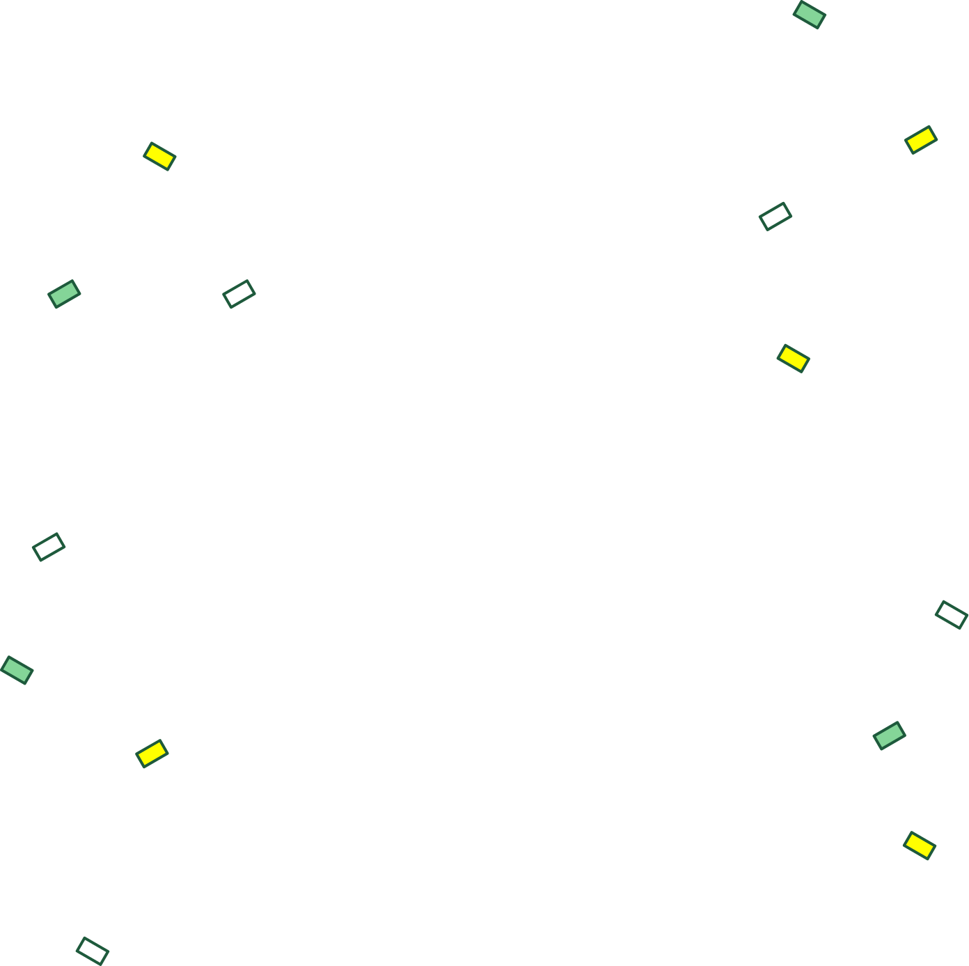 紙吹雪イラスト