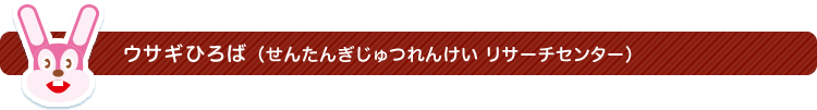 ウサギひろば